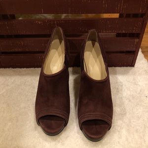 Calvin Klein heeled booties